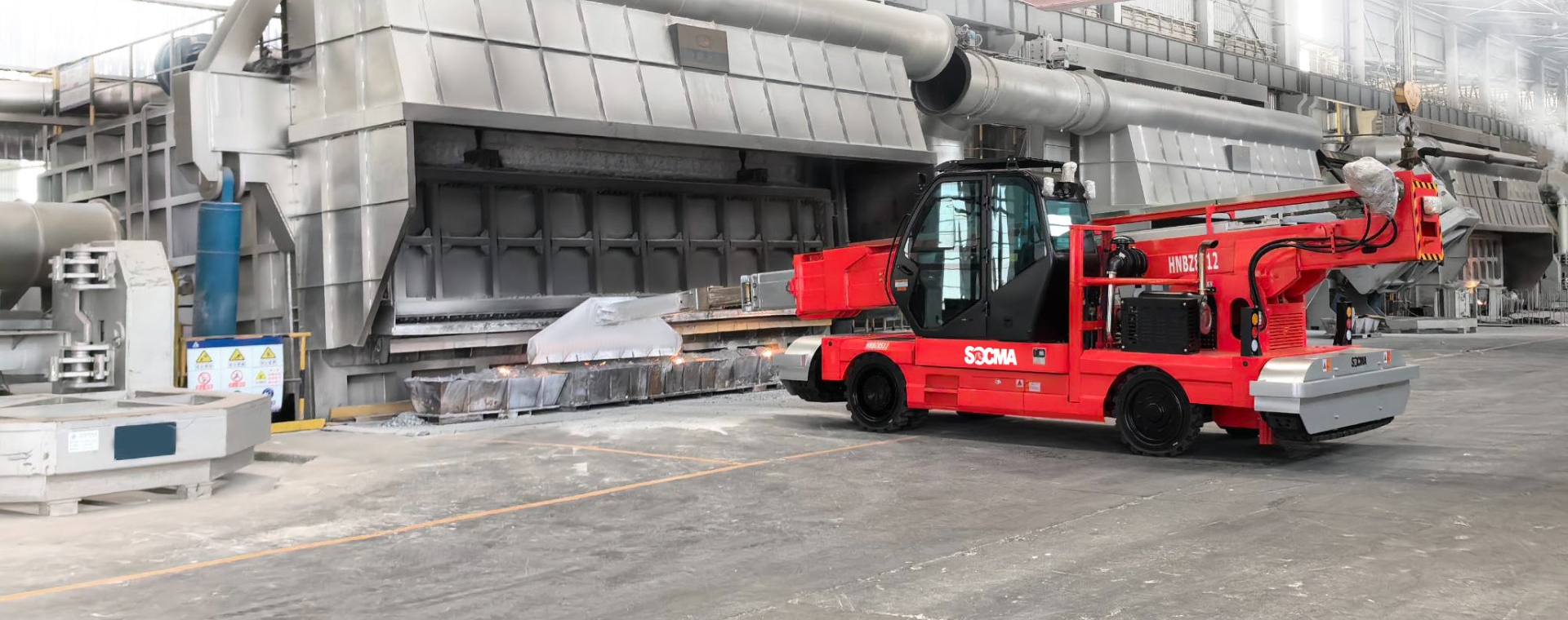 حلول دقيقة لمصاهر الألمنيوم مع مركبات صيانة الأفران من SOCMA