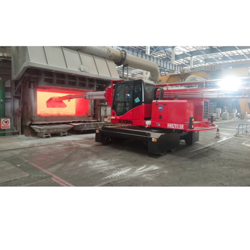 مركبة صيانة الأفران SOCMA HNBZ9518R لمصانع الصلب والمسابك